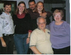 Shane, Christine E Fry Hunt; Jeremy, Angela Whitehead; Jon, Shirley, Fry